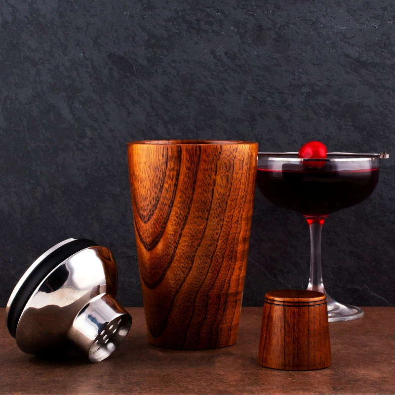 Cheapest ๐ฏ Bars 17 Ounce - Solid Wood 3 Piece Cocktail Shaker ๐ 4 Cheapest ๐ฏ Bars 17 Ounce - Solid Wood 3 Piece Cocktail Shaker ๐ - Image 2